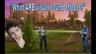 How to Turn on Visual Sound Effects  Fortnite Battle Royale [upl. by Llewej105]