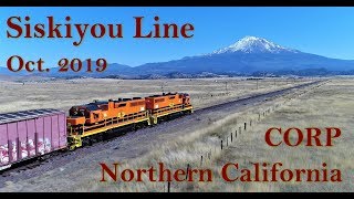 Siskiyou Line 4K Northern California Oct 7 2019 [upl. by Nwotna]