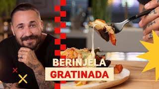 Berinjela Gratinada com poucos ingredientes  Léo Abreu [upl. by Siuraj]