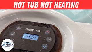 Sundance Hot Tub Not Heating  Hot Tub Will Not Heat Up All The Way [upl. by Fotzsyzrk]