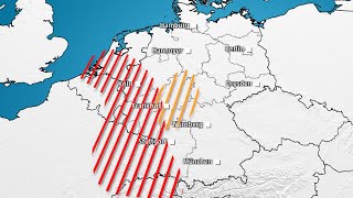 Bis zu 200 Liter Regen Hochwasser an Rhein und Mosel befürchtet  wo es kritisch wird [upl. by Martica]