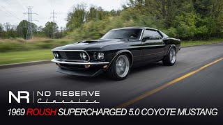 4K Roush Supercharged 50 Coyote 1969 Ford Mustang ProTouring Fastback  FOR SALE CALL 18005627815 [upl. by Maryjane]