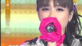 20071231 蔡依林 Jolin Tsai《冷暴力  怕什麼  日不落》Live  台北最 HIGH 新年城跨年晚會 [upl. by Durwin]