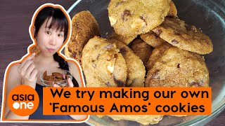 We try making our own Famous Amos cookies [upl. by Ataynek]