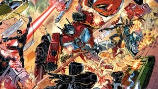 IDW Creators Talk TransformersGI JoeROM REVOLUTION Crossover [upl. by Donahue]