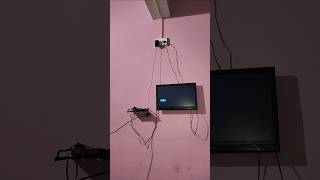 LED TV and set top box install in walltrendingshorts viralshort [upl. by Torrance321]