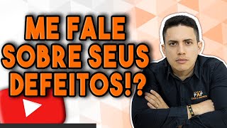 ME FALE SOBRE SEUS DEFEITOS COMO RESPONDER PARA PASSAR [upl. by Enilec643]