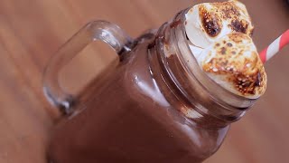 How To Make The Most Delicious Homemade Hot Chocolate From Scratch  Tastemade [upl. by Lucius]