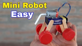 DIY How to Make Mini Robot at Home Easy [upl. by Ayoted]