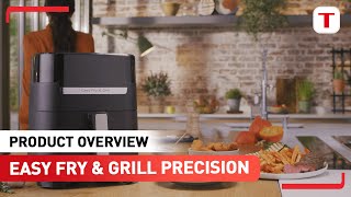 Discover the 2in1 Air Fryer and Grill by Tefal  Easy Fry amp Grill Precision EY5058 [upl. by Jarvis]