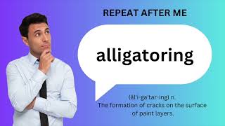 How to SAY and USE ALLIGATORING [upl. by Smitty]