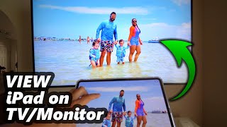 How to Connect amp View iPad Pro M4 to TV or Monitor WIRELESSLY [upl. by Freyah]