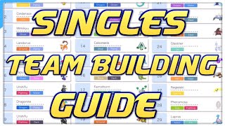 How to Build the BEST Singles Team Building Guide Pokemon Sword and Shield Competitive Battle Spot [upl. by Tohcnarf]