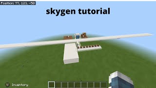 how to make a skygen [upl. by Karyl]