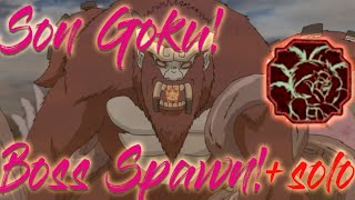 Shindo Life  Sun Tailed Spirit Spawn 4 Tails and Location  Soloing Boss [upl. by Kenneth670]