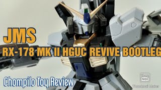 JMS RX178 MK II HGUC REVIVE BOOTLEG REVIEW [upl. by Lucilia740]