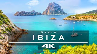 Ibiza Spain 🇪🇸  by drone 4K [upl. by Koal522]