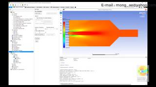 Using Relaxation to Equilibrium Model by ANSYS Fluent Combustion Modeling [upl. by Nerag]