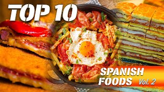 Top 10 Spanish Foods Vol2 Traditional and Typical Spanish Foods [upl. by Lifton743]