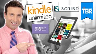 BEST EBOOK SUBSCRIPTION SERVICES HONEST REVIEW  Kindle Unlimited TBR Scribd Comixology [upl. by Phineas]