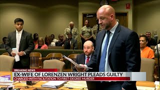 Exwife of Lorenzen Wright pleads guilty [upl. by Loren]