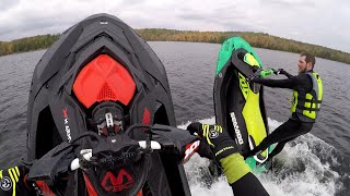 Seadoo Spark Trixx With 120HP Reflash amp 1214 Solas prop [upl. by Aiahc]