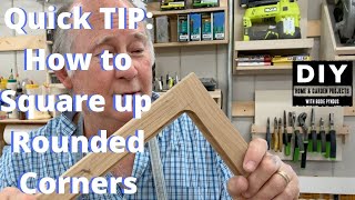 How to square up Rounded corners [upl. by Sillert]