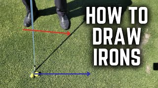 How to Hit a Draw with Irons the Easy Way [upl. by Tteragram]