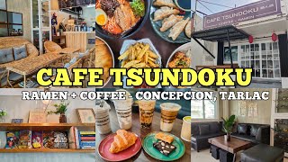 CAFÉ TSUNDOKU  Ramen  Coffee  Exploring Tarlac [upl. by Jeminah598]