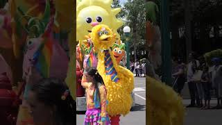 Sesame Street Parade with Big Bird Dancing [upl. by Susej]