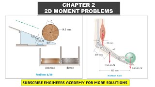 STATICS  Chapter 2  P239 amp P240  Moments  Engineers Academy [upl. by Dyer193]