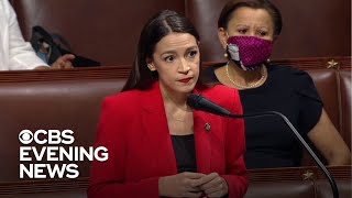 Alexandria OcasioCortez condemns GOP lawmaker after verbal confrontation [upl. by Tserof]