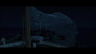 Titanic  Iceberg Collision  12 HD [upl. by Adlesirg]