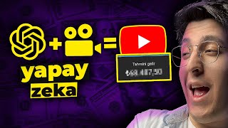 YAPAY ZEKAYI YOUTUBER YAPMAK [upl. by Renrut986]