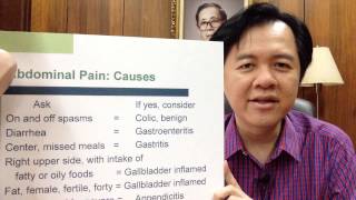 Stomach and Abdominal Pain  Dr Wilie Ong Health Blog 39 [upl. by Nosirrag]