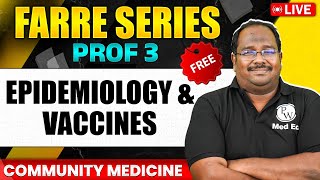 Epidemiology amp Vaccines  MBBS 3rd Year  Farre Series  Dr Murugan  PW MedEd [upl. by Eahsel688]