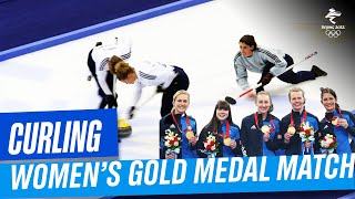 Curling  Womens Gold Medal Match  Full Replay  Beijing2022 [upl. by Shute806]