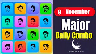 Major Daily Combo Puzzle Durov  9 November Major Daily Combo [upl. by Anayaran]