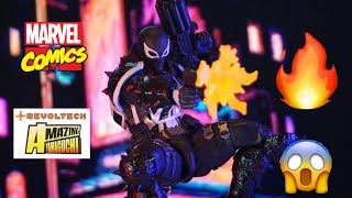 Kaiyodo Amazing Yamaguchi Agent Venom figure review [upl. by Lapides]