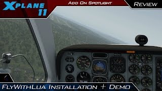 X Plane 11  FlyWithLua Complete Installation  Demo  AddOn Spotlight [upl. by Shandee]