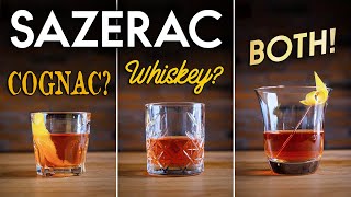 History of the Sazerac  Cognac or Whiskey Cocktail [upl. by Rubenstein]