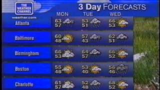 TWC Classic National Local Forecast 33 [upl. by Dusza]