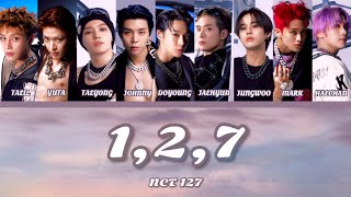 127（Time Stops） │ NCT 127 【日本語訳 カナルビ パート分け】 [upl. by Pastelki]