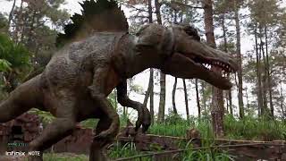 Destinasi Wisata DINOSAURUS di MOJOSEMI FOREST PARK [upl. by Nerval]