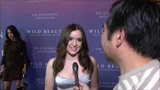 Aubrey K Miller Carpet Interview at Wild Beauty Mustang Spirit of the West Premiere [upl. by Cristobal]