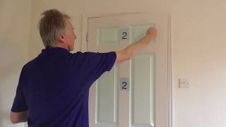 How to Paint a Panel Door the Professional Way [upl. by Yreffoeg]