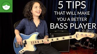 5 Tips That Will Make You a Better Bass Player [upl. by Far]