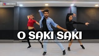 O SAKI SAKI DANCE WORKSHOP  Deepak Tulsyan Choreography  Nora Fatehi Neha Kakkar  GMDC [upl. by Brocklin]