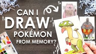 Drawing Pokemon ALL WRONG  Palleteful Unboxing amp Postcard Giveaway [upl. by Anytsirk200]