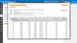 9 Twinfield  How To Create A VAT Return [upl. by Airak180]